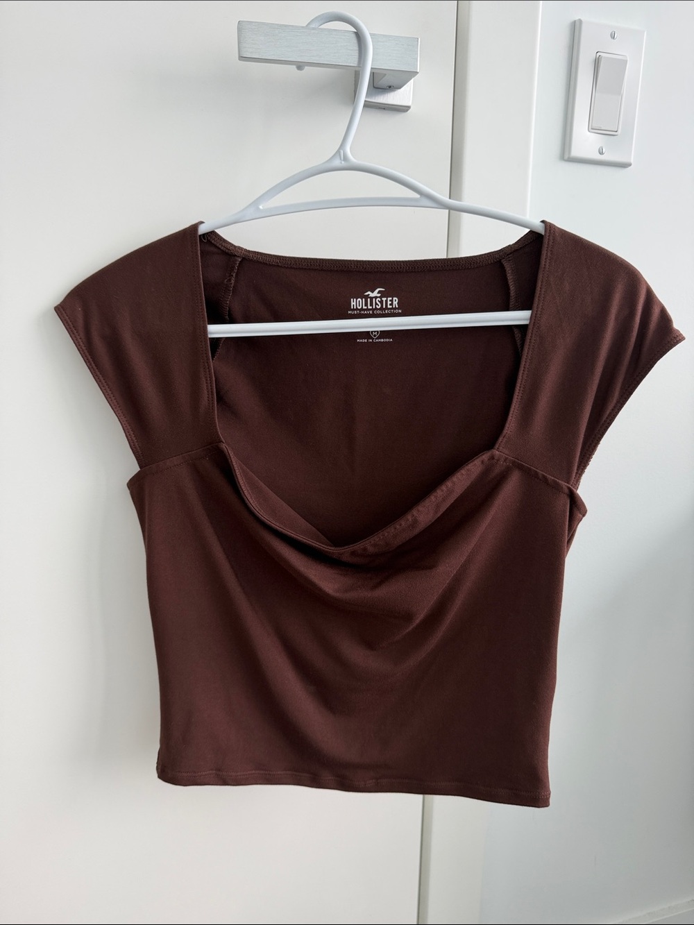 Hollister Brown Top